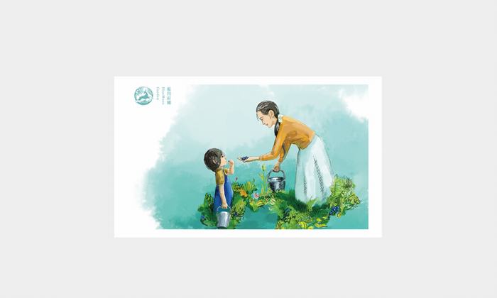 与自然共生--《蓝月庄园》VIS设计